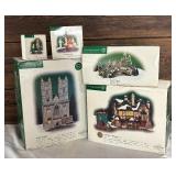 Department 56 Village Buildings and Accessories including Shakespeare
