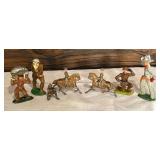 Variety of Vintage Toy Military Figurines
