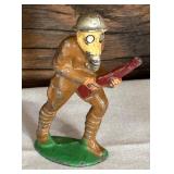 Variety of Vintage Toy Military Figurines