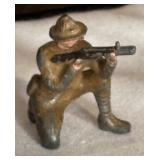 Variety of Vintage Toy Military Figurines