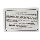 Framed Vintage Photograph Free Education by F.M. Sutcliffe