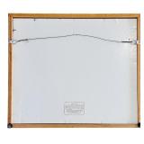 Framed Vintage Photograph Free Education by F.M. Sutcliffe