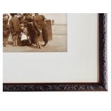 Framed Vintage Photograph Free Education by F.M. Sutcliffe