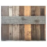 Rustic Wooden Dining Table with Distressed Finish