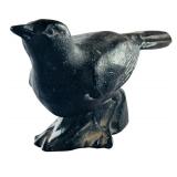Pair of Cast Iron Bird Sculptures