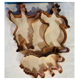 Vintage Circus Cookie Cutter Set in Original Box