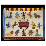 Vintage Circus Cookie Cutter Set in Original Box