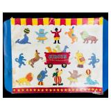 Vintage Circus Cookie Cutter Set in Original Box