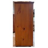 Wooden Multi-Drawer Storage Cabinet with 16 Drawers on Casters