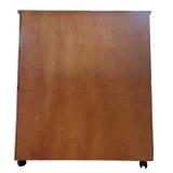 Wooden Multi-Drawer Storage Cabinet with 16 Drawers on Casters