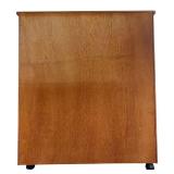 Wooden Multi-Drawer Storage Cabinet with 16 Drawers on Casters