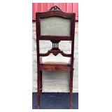 Pair of Vintage Upholstered Wooden Chairs