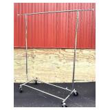 Portable Metal Clothing Rack