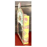 R.M.Kulicke Art Plaques with Rustic Tin Box