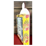 R.M.Kulicke Art Plaques with Rustic Tin Box