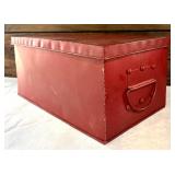 R.M.Kulicke Art Plaques with Rustic Tin Box