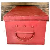 R.M.Kulicke Art Plaques with Rustic Tin Box