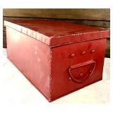 R.M.Kulicke Art Plaques with Rustic Tin Box