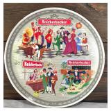 12 Inch Vintage Knickerbocker Beer Metal Advertising Tray