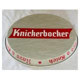 12 Inch Vintage Knickerbocker Beer Metal Advertising Tray