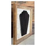 Pair of Framed Necklace Displays