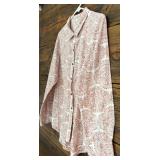 Ruff Hewn Button-Up Long Sleeve Shirt Size L