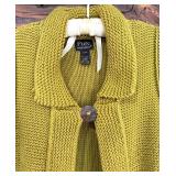 Green Knit Vest Size Large/XL