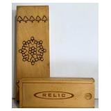 Assorted Vintage Cigar Wood Boxes and More