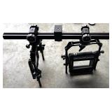 Vintage Adapt-A-Case Fiberbilt Hard Aluminum Case and Large Format Monorail View Camera Setup Specifically a Combo SC, Along with Various Accessories Used in Large Format Photography