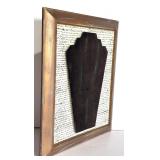 Three Decorative Framed Necklace / Jewelry Displays