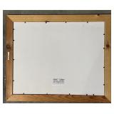 Framed Canvas Print of "English Springer Spaniel Emma" by DawgArt (Alicia VanNoy Call), Titled "The Bug"