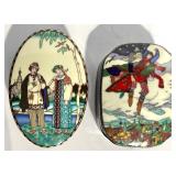 Vintage "The Russian Fairy Tales" Henrich Villeroy & Boch Collector Trinket Boxes and Plates