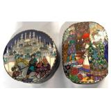 Vintage "The Russian Fairy Tales" Henrich Villeroy & Boch Collector Trinket Boxes and Plates