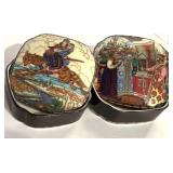 Vintage "The Russian Fairy Tales" Henrich Villeroy & Boch Collector Trinket Boxes and Plates