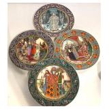 Vintage "The Russian Fairy Tales" Henrich Villeroy & Boch Collector Trinket Boxes and Plates