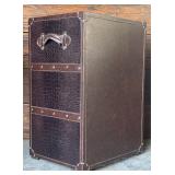 Trunk Style Chest with Three Drawers Luggage / Trunk Handles