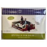 Department 56 "A Victorian Christmas", "1 Royal Tree Court" and "Crowntown Freckleton Windmill"