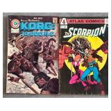 Collection of 10 Vintage Comic Books Marvel and DC Assorted Titles