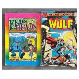 Collection of 10 Vintage Comic Books Marvel and DC Assorted Titles