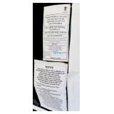 Modern White Office Chair with Chrome Frame and Casters