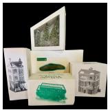 Department 56 Village Collectibles Assortment with Stone Trestle Bridge and Accessories