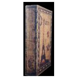 Decorative Home Decor Lot with Cherub Art, Ornate Birdcage, and Framed Art