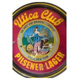 Utica Club Pilsener Lager 10.75-Inch Vintage Beer Tray