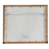 Pair of Framed Frank Sutcliffe Sepia Photographs, Quayside Fish Stall and Girls Skaning Mussels