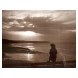 Framed Frank Meadow Sutcliffe Sepia Photograph Print