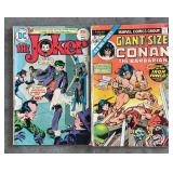 Collection of 12 Vintage Comic Books Marvel and DC