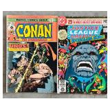 Collection of 12 Vintage Comic Books Marvel and DC