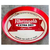 Vintage Restaurant Tray / Reingold Extra Dry Lager Beer Lieb Mann Breweries