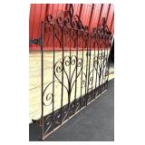 Vintage Scroll Metal Gates