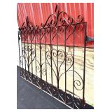 Vintage Scroll Metal Gates
